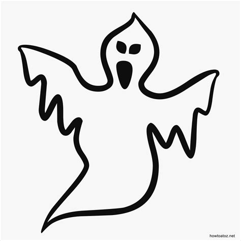 Simple Ghost Drawing At Explore Collection Of