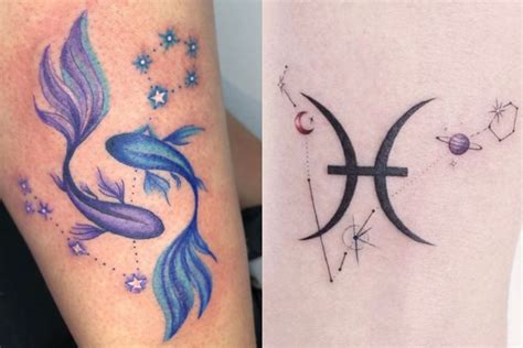 18 Pisces Tattoo Ideas Better Than Your Daydreams Lets Eat Cake