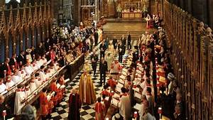 Queen Marks Coronation Anniversary At Westminster Abbey Bbc News