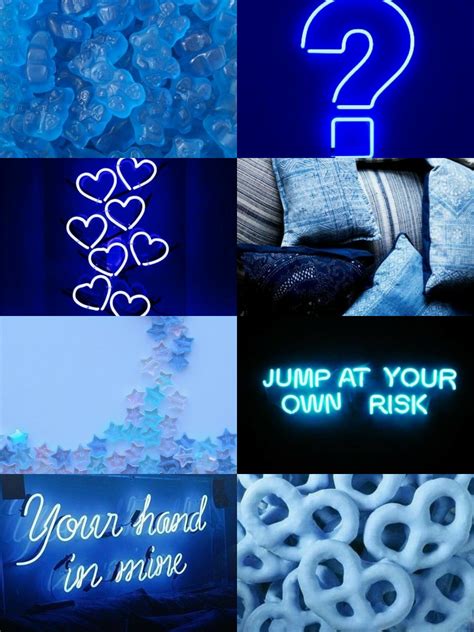 Neon Blue Aesthetic Wallpapers Top Free Neon Blue Aesthetic