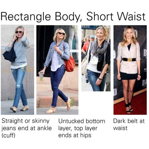Rectangle Body Short Waist Tips Clothes Fashion Pinterest