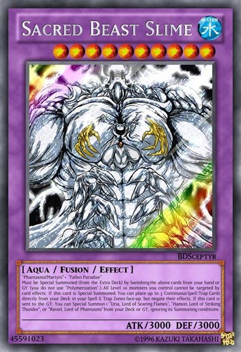 Sacred Beast Slime In 2023 Custom Yugioh Cards Yugioh Cards Yugioh