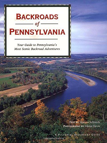 Buy Backroads Of Pennsylvania Your Guide To Pennsylvanias Most Scenic