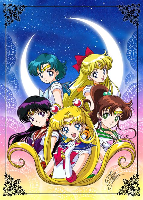 Marco Albiero Ilustrador Oficial De Sailor Moon En La Poca Actual P Gina