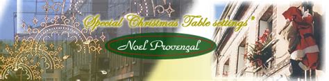 :: Provencal Christmas Table linens and accessories