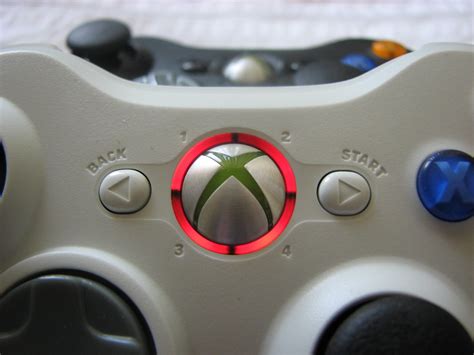 Xbox 360 Controller Red Led Light Mod