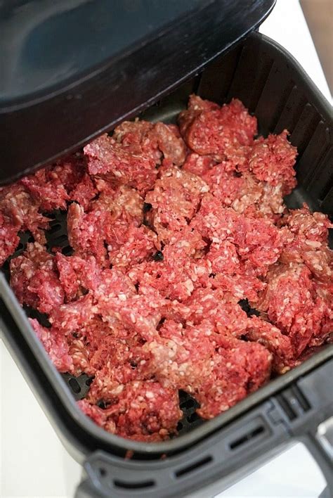How To Make Air Fryer Ground Beef Ninja Foodi Ground Beef Recipe