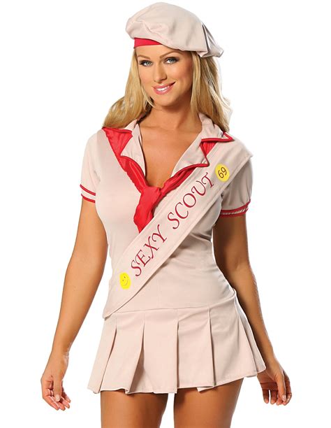 3Pc Sexy Scout Costume 1409 04074 Lover S Lane
