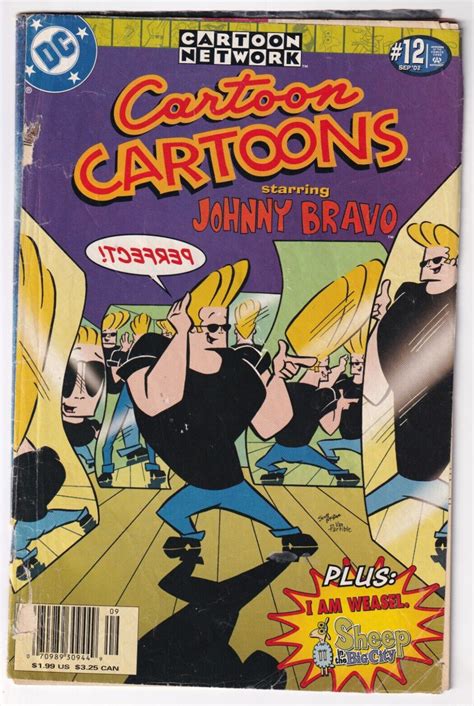Cartoon Cartoons 12 Johnny Bravo September 2002 Dc Cartoon Network