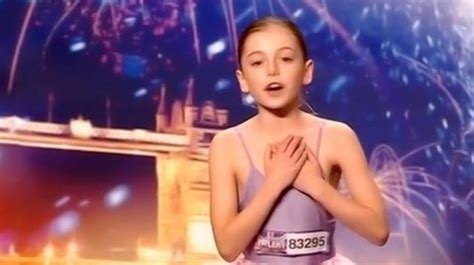 10 Year Old Hollie Steel Wows The Britains Got Talent Judges Boredombash