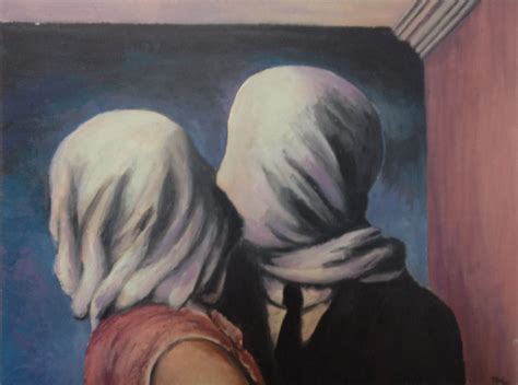 The Lovers1928 René Magritte Painting Art Rene Magritte