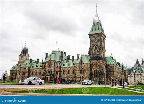 Parliament Buildings In Ottawa Canada Editorial Stock Photo Image Of