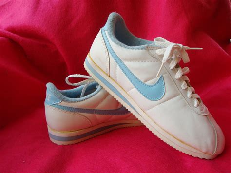 Nike Vintage 80s Sneakers Leather Womens Tennis Track Shoes Etsy