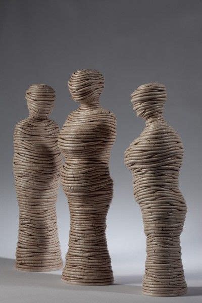 Ferri Farahmandi Ceramics Gallery 3 Coiled Sculptures Ceramics