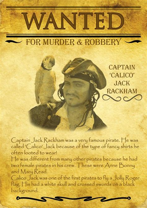 Captain Calico Jack Famous Pirates Grace Omalley Calico Jack