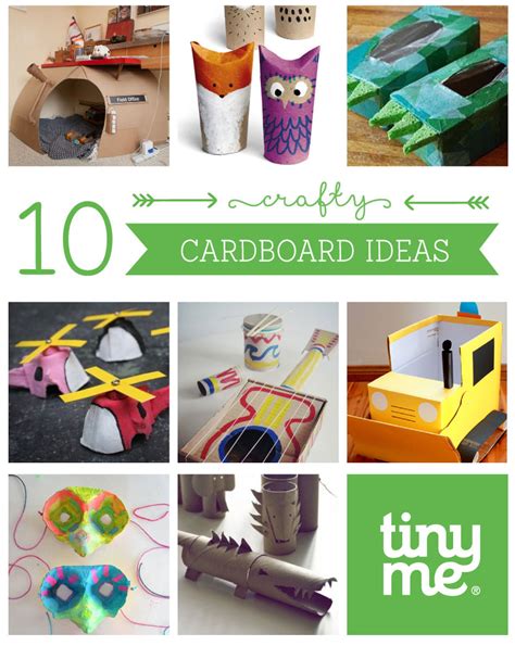 10 Crafty Cardboard Ideas Tinyme Blog