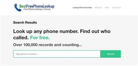 7 Free Reverse Phone Number Lookup Directory Websites