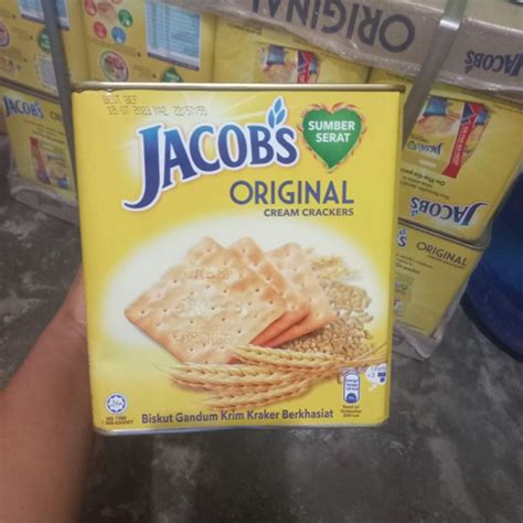 Jual Biskuit Jacobs Jacob S Kaleng Original Cream Cracker Gr