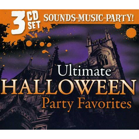 Ultimate Halloween Party Music Cd