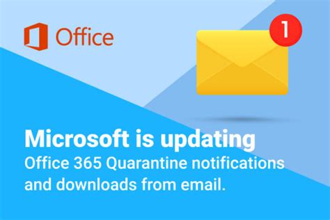 Microsoft Office 365 Quarantine Notifications Update