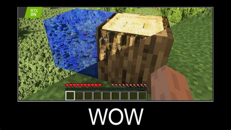 Minecraft Rtx On Meme