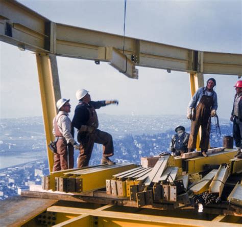 Unpublished Photos Of Space Needle Construction Urbanash