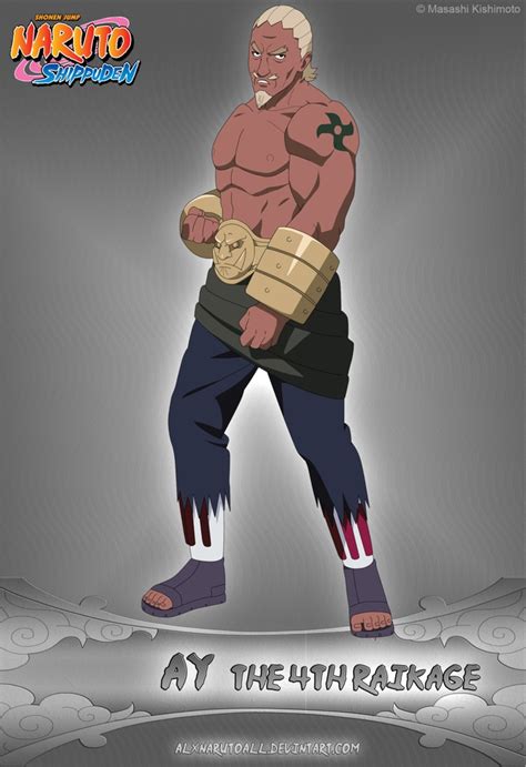 Ay 4th Raikage By Alxnarutoall On Deviantart Naruto Characters