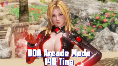Dead Or Alive 6 Arcade Mode 148 Tina Youtube
