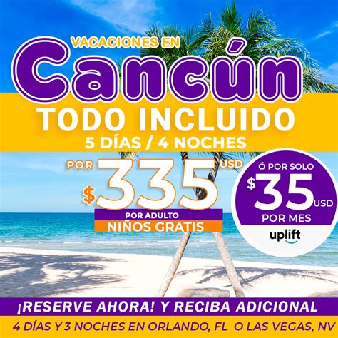 Vacaciones Todo Incluido Cancún