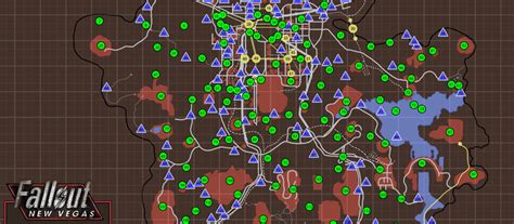 Fallout New Vegas Map All Locations