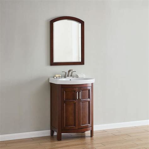 By kohler (1) chambly 12 in. Style Selections Morecott 23.75-in Chocolate Single Sink ...