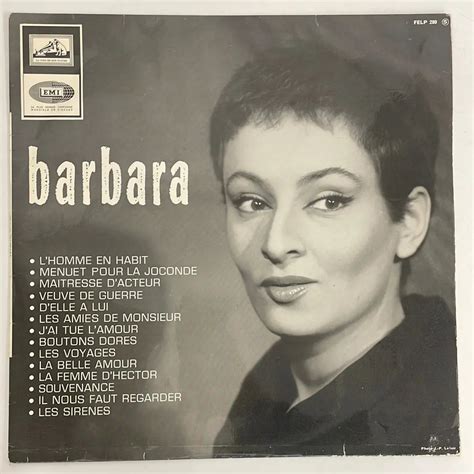 Barbara La Voix De Son Maître Fr 1965 1st Press Vgvg Seymour
