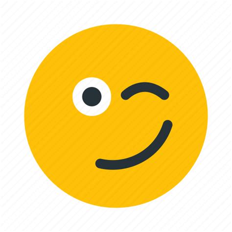 Wink Emoticon Smiley Face Svg Png Icon Free Download 1513 Images