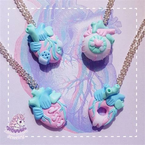 still human necklaces menhera yamikawa pastel goth etsy in 2023 creepy cute fashion