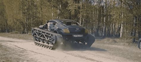Video Russian Car Mechanic Turns A Bentley Into A Tank American