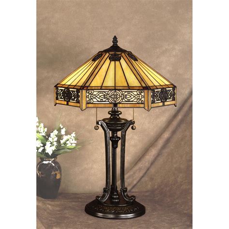 Quoizel Indus TF6669VB Tiffany Lamp Tiffany Style Table Lamps