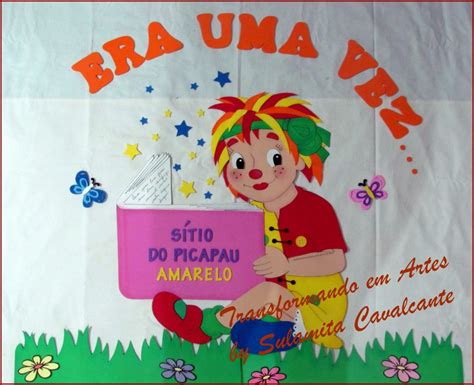 Moldes para montar o visconde e a emília, marcadores de livros, dedoches. Mural Dia do Livro Infantil em EVA - Educação e Transformação