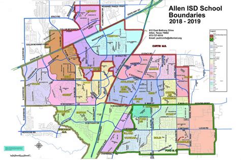 Find A School Boundary Map Texas School District Map Printable Maps