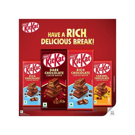 Nestle Kitkat Rich Chocolate Coated Wafer Chocolate Price Buy Online