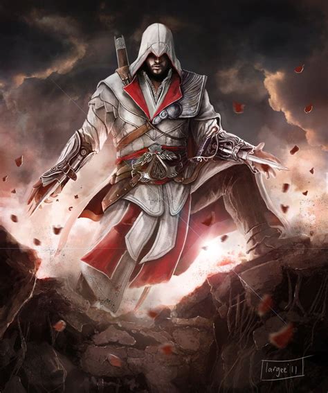 The Assassin S Fan Art Ezio Auditore Assassins Creed Artwork