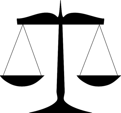Scales Law Justice · Free Vector Graphic On Pixabay