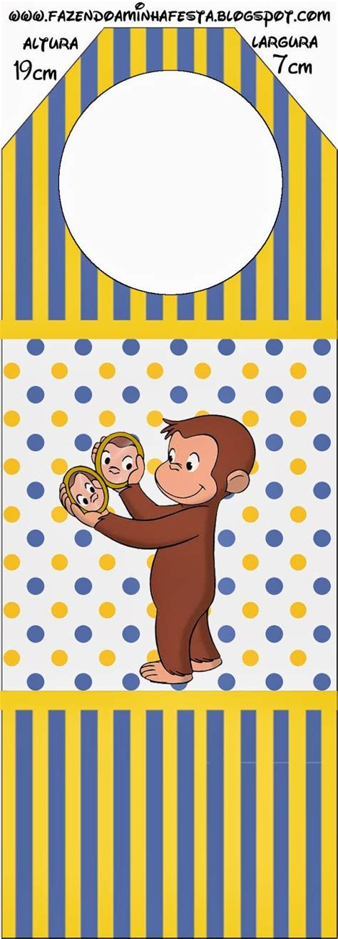 Curious george is one of the only shows i approve of for my toddler. Curious George Free Party Printables. - Oh My Fiesta! in english