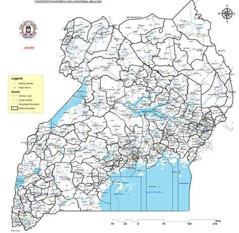 There are eighty districts in uganda and these districts are located on the east, west, north and central uganda. Map Of Uganda Showing Districts 2019 Pdf