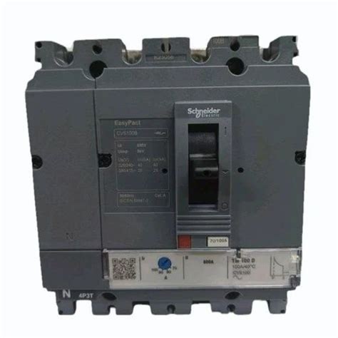 Lv510317 Schneider Electric 4 Pole Mccb 25ka Rated Current 200a At