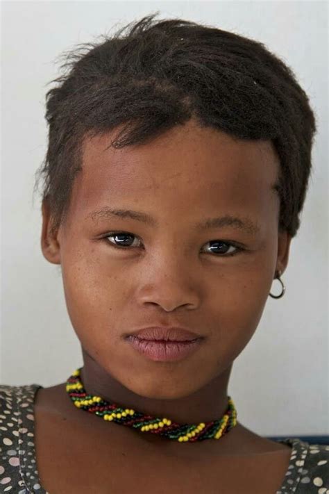 khoisan girl unifying name for two groups of peoples of southern africa who share physical