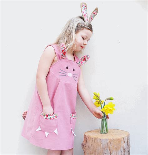 Bunny Rabbit Dress By Wild Things Funky Little Dresses