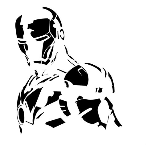 Iron Man Stencil Marvel Iron Man Marvel Art Stencil Art Stencils