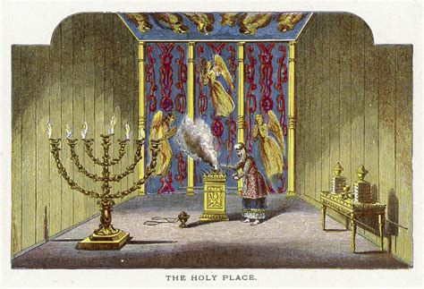 View Of A Jewish Temple Interior Drawing By Mary Evans Picture Library