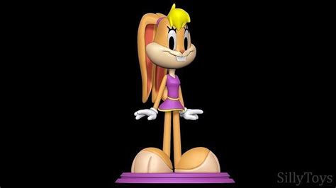 Lola Bunny The Looney Tunes Show 3D Model 3D Printable CGTrader