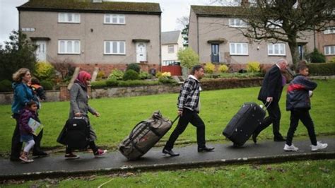 Fifth Of Uks Syrian Refugees Settled In Scotland Bbc News